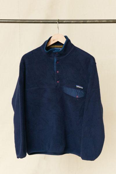 Urban Renewal Vintage Patagonia Navy Pullover Jacket