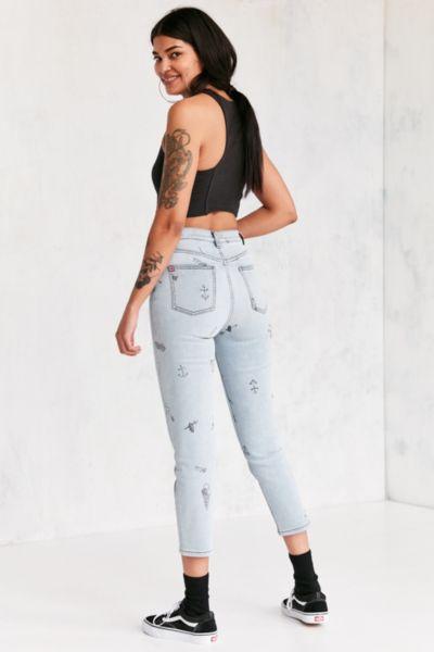 Urban Outfitters Bdg Girlfriend Jean - Graffiti