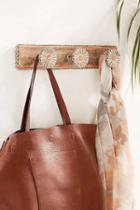 Urban Outfitters Catalina Painted Wood Multi Hook,cream,one Size