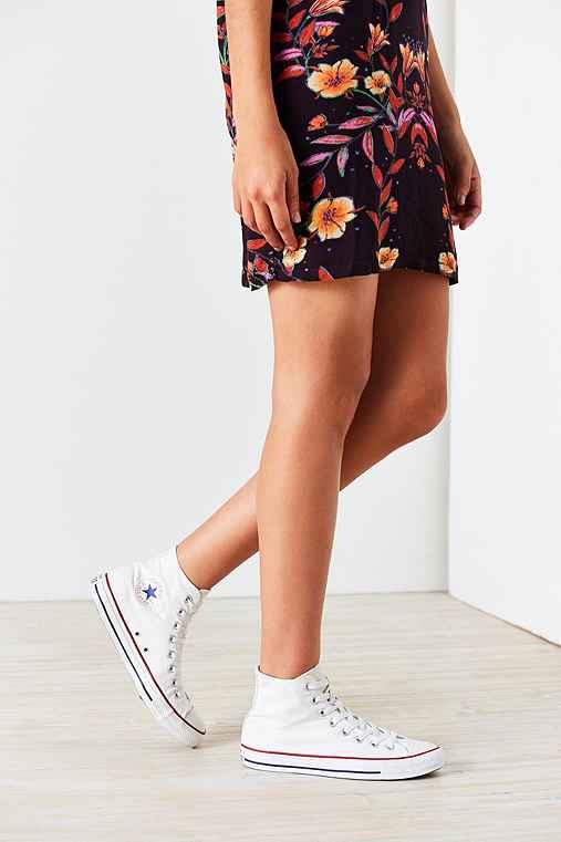 Urban Outfitters Converse Chuck Taylor All Star High Top Sneaker,white,8.5