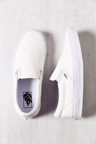 Vans Classic Premium Leather Slip-on Women's Sneaker