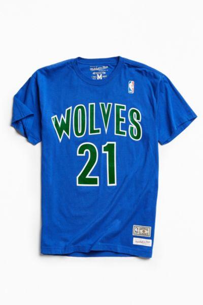 Mitchell & Ness Mitchell & Ness Minnesota Timberwolves Kevin Garnett Tee