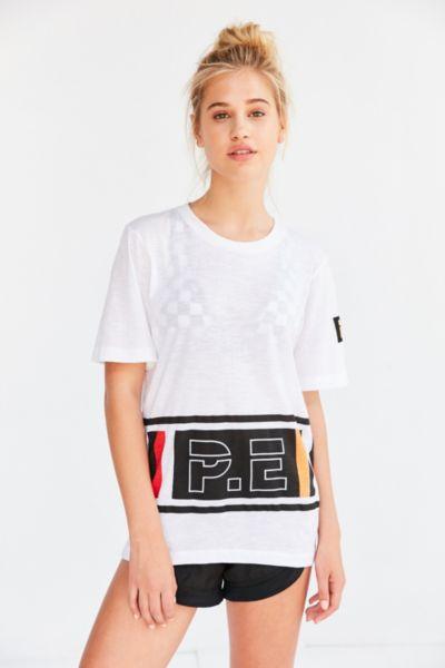 P.e Nation Sweet Blue Logo Tee