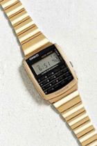 Urban Outfitters Casio Vintage Calculator Watch,gold,one Size