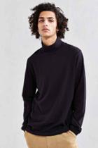Urban Outfitters Uo Basic Turtleneck Shirt,black,xl