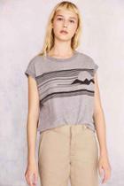 Urban Outfitters Truly Madly Deeply Sunset Muscle Sweatshirt,grey,xs
