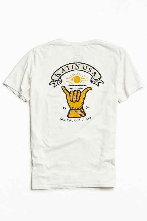 Urban Outfitters Katin Out There Tee,white,xl