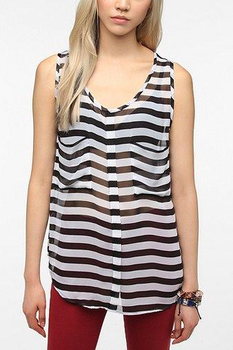 Bb Dakota Kellyn Striped Tank Top