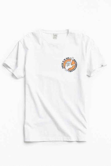 Urban Outfitters Deus Ex Machina Numero Uno Tee,white,m