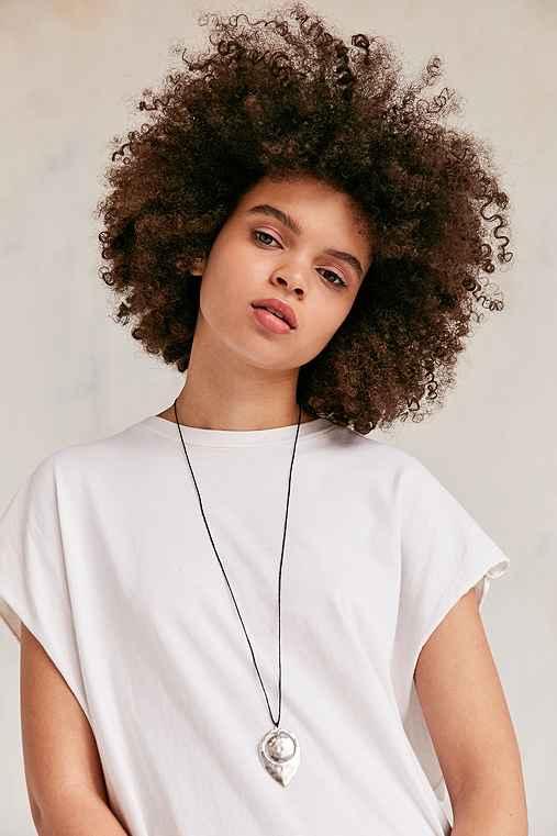 Urban Outfitters Laurel Boho Pendant Necklace,silver,one Size
