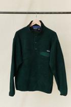 Urban Outfitters Vintage Patagonia Forest Green Fleece Pullover Jacket
