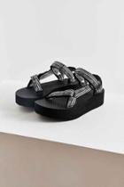Urban Outfitters Teva Flatform Sandal,black,10