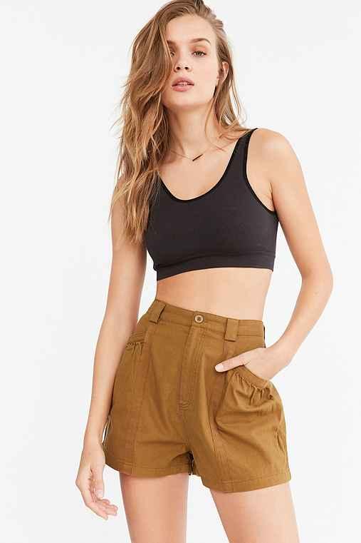 Urban Outfitters Cooperative Farmers Market Short,light Brown,0
