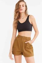 Urban Outfitters Cooperative Farmers Market Short,light Brown,0