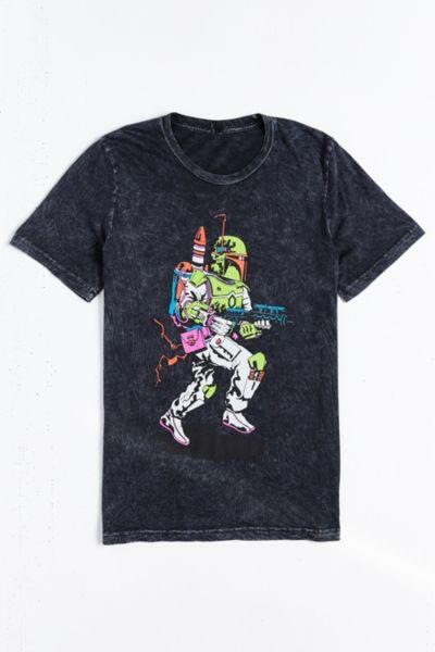 Urban Outfitters Star Wars X Will Sweeney Boba Wash Tee