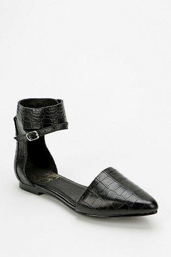 Yes Baebae Ankle-cuff Flat