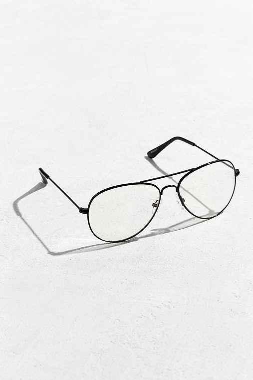 Urban Outfitters Aviator Readers,black,one Size
