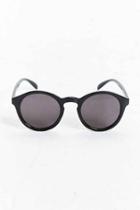 Urban Outfitters Plastic Round Sunglasses,black,one Size