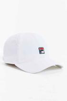 Urban Outfitters Fila Runner Baseball Hat,white,one Size