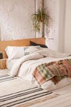 Urban Outfitters T-shirt Jersey Duvet Cover,light Grey,full/queen