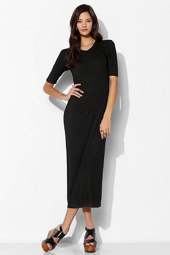Just Female Tomoko Rib Knit Maxi Dress