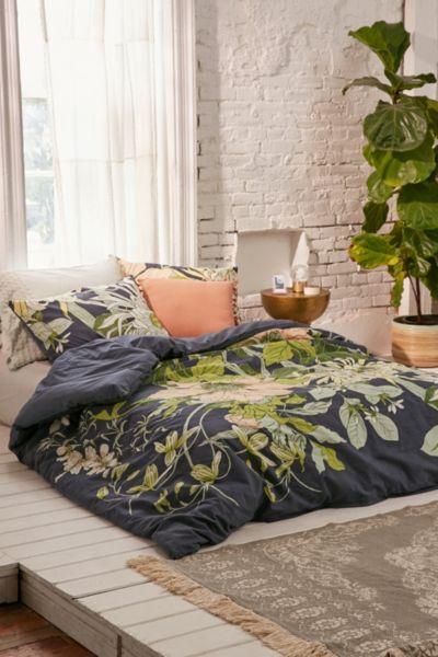 Urban Outfitters Botanical Scarf Duvet Cover