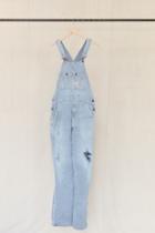 Urban Outfitters Vintage Roundhouse Railroad Stripe Overall