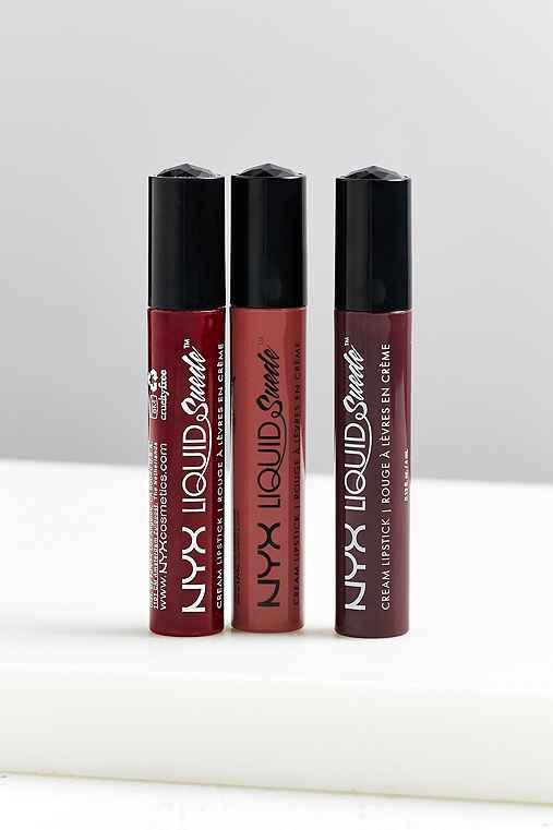 Urban Outfitters Nyx Liquid Suede Cream Lipstick Set,set 3,one Size
