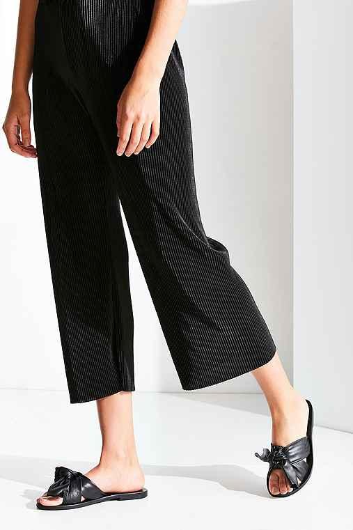Urban Outfitters Sol Sana Nina Wrap Slide,black,us 11/eu 41
