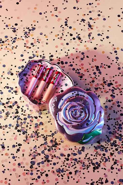 Urban Outfitters Lime Crime Mini Velvetine Matte Lipstick Box Set,pink Rose,one Size