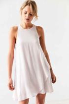 Urban Outfitters Silence + Noise Angel Tulip-hem Swing Dress,rose,s