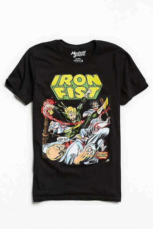 Urban Outfitters Iron Fist Tee,black,s