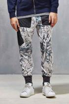 Urban Outfitters Adidas Blue Snow Camo Track Pant,white,m