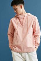 Urban Outfitters Publish Zachery Nylon Anorak Jacket,pink,xl