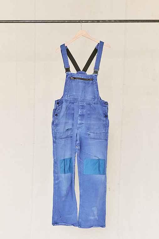 Urban Outfitters Vintage Bright Purple Workwear Overall,assorted,one Size