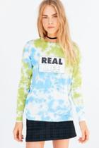 Urban Outfitters Silence + Noise Real Life Tie-dye Long-sleeve Tee