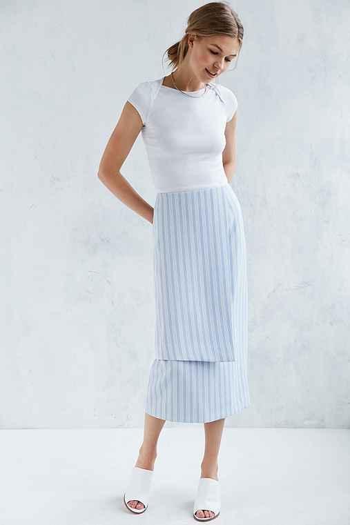 Urban Outfitters C/meo Collective Right Move Skirt,blue Multi,l
