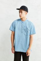 Urban Outfitters Cpo Denim Short Sleeve Popover Shirt