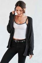 Urban Outfitters Bdg Ivy Open Cardigan,black Multi,xs