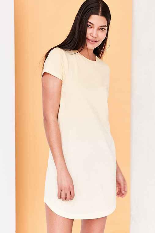 Urban Outfitters Bdg Morisette T-shirt Dress,yellow,m