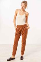 Urban Outfitters Ecote Coraline Fleece Jogger Pant,copper,s