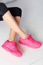 Urban Outfitters Adidas Mono Zx Flux Sneaker,pink,w 7.5/m 6.5