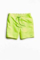 Urban Outfitters Nike Nylon Volley Short,yellow,s