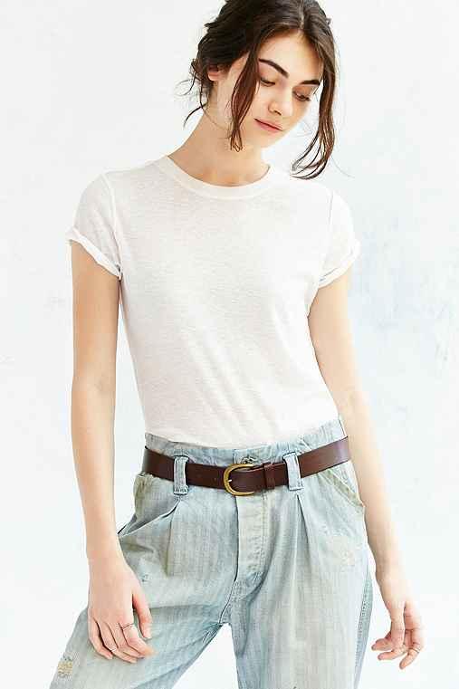 Urban Outfitters Bdg Everyday Leather Belt,brown,s