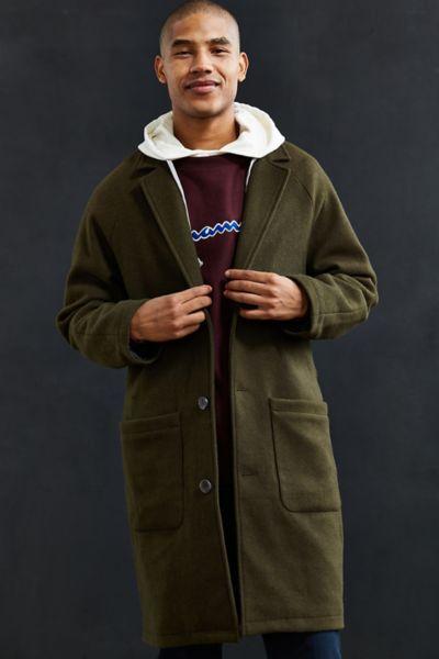 Urban Outfitters Uo Relaxed Raglan Sleeve Top Coat