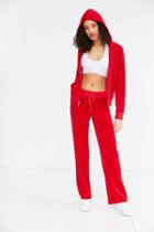 Urban Outfitters Juicy Couture For Uo Mar Vista Track Pant,red,xs