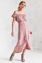 Urban Outfitters Flynn Skye Sophia Two-piece Dress Set,purple Multi,m