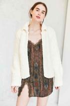 Urban Outfitters Lucca Couture Super Cozy Sweater Jacket,ivory,m/l
