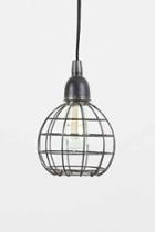 Urban Outfitters 4040 Locust Caged Metal Pendant,carbon,one Size