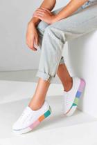 Urban Outfitters Superga Multicolor Platform Sneaker,multi,6.5